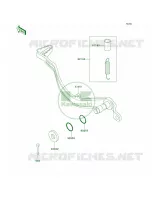 Brake Pedal pour Kawasaki KLX300R 1997