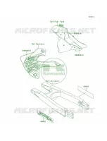 DecalsKLX300 A5 pour Kawasaki KLX300R 1997