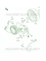 Generator pour Kawasaki KLX300R 1997