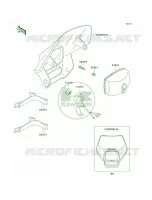 Headlights pour Kawasaki KLX300R 1997