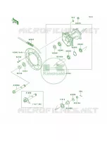 Rear Hub pour Kawasaki KLX300R 1997