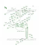 Rear Suspension pour Kawasaki KLX300R 1997