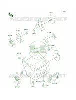 Reflectors pour Kawasaki KLX300R 1997