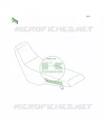 Seat pour Kawasaki KLX300R 1997