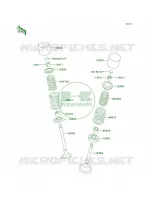Valves pour Kawasaki KLX300R 1997