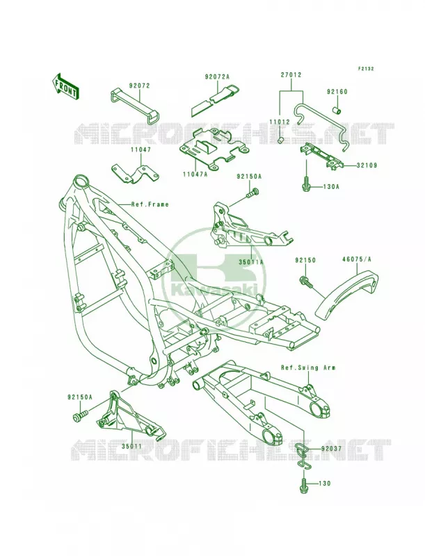 Battery Case Kawasaki MOTOS 750 1993 Zephyr 750  ZR750-C3