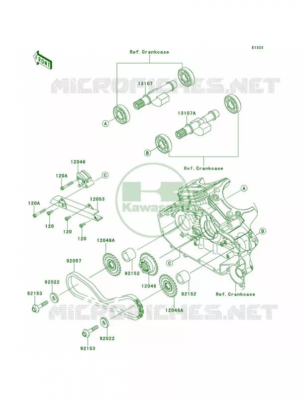 Balancer Kawasaki MOTOS 1700 2014 Vulcan 1700 Nomad ABS  VN1700DEFA